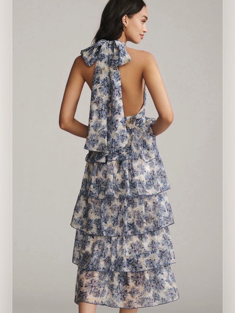 En Saison Odessa sleeveless tiered midi dress - Picture 5 of 16